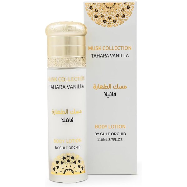 AROMA CONCEPTS Gulf Orchid Musk Al Tahara Vanilla Musk Collection Moisturising Fragranced Body Lotion for All Skin 3.7 Fl Oz