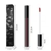BINGBRUSH 2 Pcs Moisturizing and Silky Velvet Lipgloss Set, Matte Longwear Waterproof Smooth Lipstick for Makeup Collection - Nourishing Lipstick Lipgloss Lip Stain (set02)