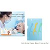 flossers Kids Braces flossers Dental Floss Picks flossers for Adults Dental Floss Toddler Floss Picks Children's flossing Family Dental Floss Stick Floss threaders (Green)