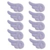 URTERYSER 10pcs Cute Angel Wing Patches Hairpin Creative Accessories Clothing Bags Hair Barrettes Decoration