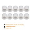 Yimanduo 5 Pairs Toe Sleeves, Toe Protectors for Corns Remover, Callus Cushion, Bunion Treatment, Ingrown Nails, Pinching, Cramping (Smaller,Thick-Pinky Toe Sleeves)