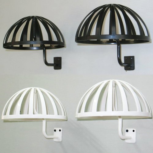 Wig Stand Plastic Wig Hair Hat Display Tool Wig Head Holders Wig Dryer Wig Hangers, Wall Mounted Wigs and Hats / Cap Display Rack Hangers, For Styling Drying Display Wig Stand (2 Black+2 White)