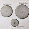 French Press filters 4.5 inch for 50 Oz/1.5 Liter/12cups coffee press, 4 pack french press screen replacement filter with metal center ring