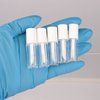 COSIDEA 52pcs Empty White 0.8ml mini lip gloss tubes Sample size lipgloss containers for sample sack lip oil DIY