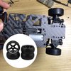 Walmine 4pcs RC 5 Spoke Wheel Drift Tyre Black Wheel Rims Replacement for WL 1/28 K969 K989 P929 RC Car
