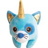 Health Extension SNUG AROOZ Cute Kat The Caticorn Stuffed Animals for Dogs, Cool Puppy Toys, Tough & Durable Soft Squeaky for Chewers, for Pet - (10 inches, Blue)