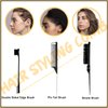 SPRINGSUGAR 5 Pcs Hair Wax Stick for Flyaways Edge Control Slick - Styling Tools Includes , Finishing , Comb, Gel for Fly Away for Women