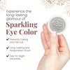 Paul & Joe Sparkling Eye Shadow, Iridescent Eye Glitter with a Buildable Pop of Color, Smooth & Hydrating Gel-Base Eye Makeup with a Dewy Effect, Sparkling White Silver, 08 Métallisé, 0.21 oz