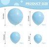 Pastel Blue Balloons Garland Kit 100 Pack 18/12 /10/5 Inch Party Balloons Different Sizes Baby Blue Balloon for Birthday Party Baby Shower Wedding Christmas Easter Party Decorations
