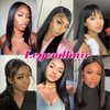 Legendhair Glueless V Part Wig Human Hair Straight Brazilian Virgin Human Hair Wigs for Black Women Upgrade U Part Human Hair Wig Full Head Clip In Half Wig No Leave Out U Part Wig 180% Density 20Inch