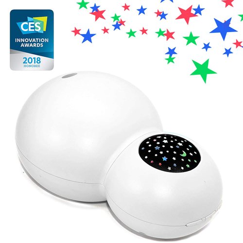 Night Light Star Sky Essential Oil Diffuser for Kids by ZAQ, Star Projector, Nightlight Comforting Aromatherapy Humidifier 120 ML