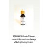 ADRIANNE K Organic Vitamin C Brightening Antioxidant Face Serum with Vitamin A & E. Vegan. Cruelty Free. Gluten Free. Non-sticky. Unisex