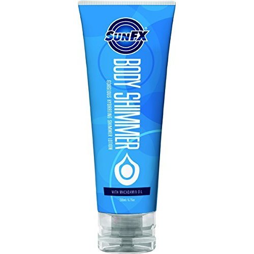 SunFX Body Shimmer Body Lotion – Hydrating Shimmer Lotion with Natural Ingredients for Radiant Glow | Quick-Drying, Non-Greasy Formula | Ideal for All Skin Tones | 200ml