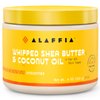Alaffia Whipped Shea Butter and Coconut Oil, for Smooth, Soft Skin, Unscented 4 Oz