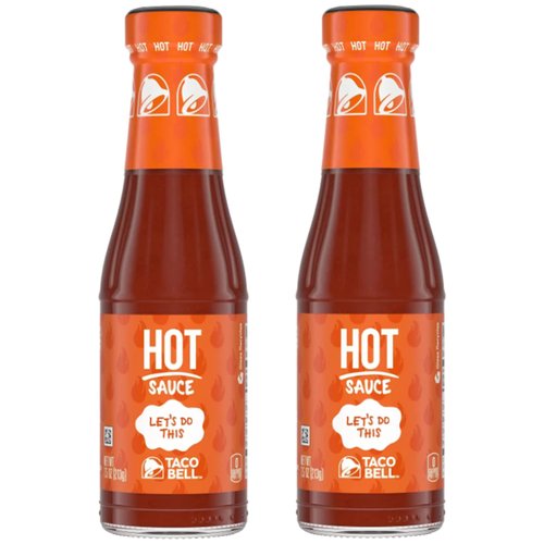 Taco Bell Hot Sauce (Pack of 2)