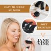 JANE VINE Hair Oil Applicator for Scalp - Scalp Oil Applicator - Hair Oil Dispenser - Hair Growth Oil Applicator - Hair Oil Comb for Scalp - Silicone Bristles - Hair Care Routine - Easy Clean Refill