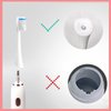 BTFO 2 Pcs Electric Toothbrush Heads for BTFO 1741-02 (White)