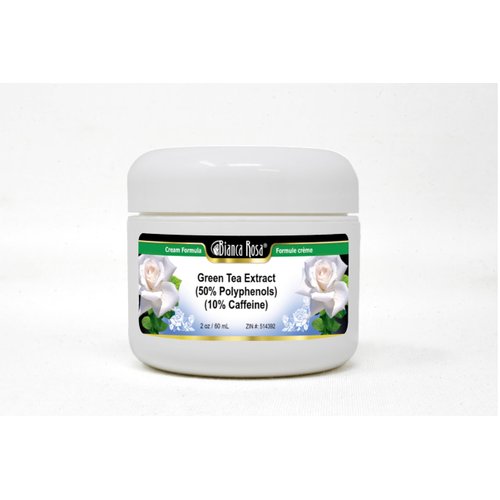 Bianca Rosa Green Tea Extract (50% Polyphenols) (10% Caffeine) Cream (2 oz, ZIN: 514392)