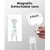 Hands Free Magnifying Glass for Neck Wear,Magnifying Glass for Reading, Sewing, Cross Stitch, Inspection, Repair.(White)