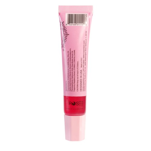 ROSÉE & CO Rosee Lip Gloss Vegan & Cruelty Free Treatment, Long Lasting Glossy with Shea Butter, Moisturize, Protect & Smooth - Clear (k.Raspberry)