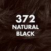 Dark & Lovely Hair Color Fade Resist 372 [Natural Black] (Pack of 4)