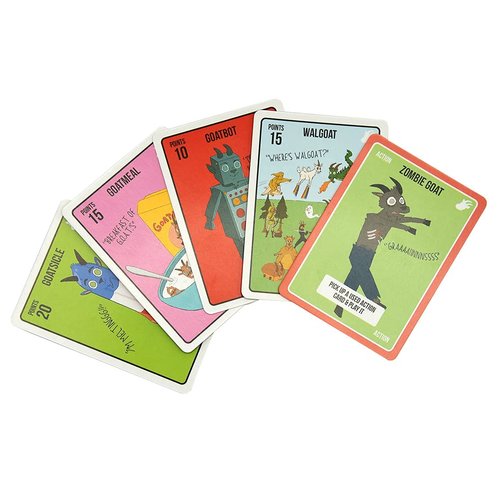 Goat Lords, Hilarious and Competitive Card Game with Goats - Fun Card Games for Adults, Teens, and Family Game Night - Games for Teens, Adults & Kids 2-6 Player (Sequel)