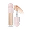 Liquid Highlighter, Contour Stick Makeup Highlighter for Face, Lightweight Glotion, Waterproof Luminous Lotion, Silky Smooth Glitter Highlighter Makeup Stick, Multi-Use Body Shimmer(#2 Starlight)