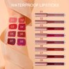 Matte Liquid Lipstick 8 Pcs, Christmas Gifts for Girls Christmas Stocking Stuffers Lip Gloss Set Lipstick Xmas Makeup Gift Set for Women, Long Lasting Non-Stick Cup Not Fade Waterproof Matte Lipstick
