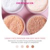 Dermacol - Invisible Fixing Face Powder, Touch-proof Translucent Setting Powder for Oily Skin & Other Skin Types, Loose Powder Makeup, Frangrance-Free Matte Powder with Powder Puff, Light, 13.5 g