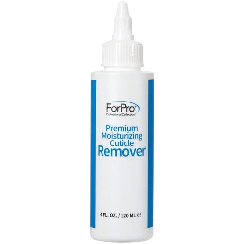 ForPro Premium Moisturizing Cuticle Remover, Softens and Hydrates Cuticles for Easy Removal, Includes Glycerin and Mineral Oil, 4 oz.