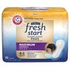 FitRight Fresh Start Postpartum and Incontinence Pads for Women, Maximum Absorbency (30 Count) Bladder Leakage Pads with The Odor-Control Power of ARM & Hammer (30 Count, Pack of 1)