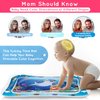 Infinno Tummy Time Mat Sensory Water Mat for Babies, Baby Toys for 3 6 9 12 Months Boys and Girls, Great Gift Idea of Baby Stuffs