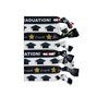 8 Piece Graduation Gift Hair Elastic Set - Cap, Decorations, Party Favors, Hair Ties, Gift for Girls, Accessories for Graduates, Preschool, Elementary, Jr. High School Graduation, BA, Nursing