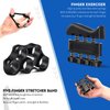 SOUFORCE Hand Grip Strengthener Kit (7 Pack), Adjustable Grip Strength Trainer, Forearm Workout Trainer, Finger & Hand Strength Exerciser for Muscle Building & Grip Strength Recovery