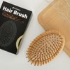 Combetter Natural Bamboo Hair Brush(No handle), Massaging Scalp, Detangling brush for Women, Men &Kids, Eco-friendly Natural Wooden for All Hair Types