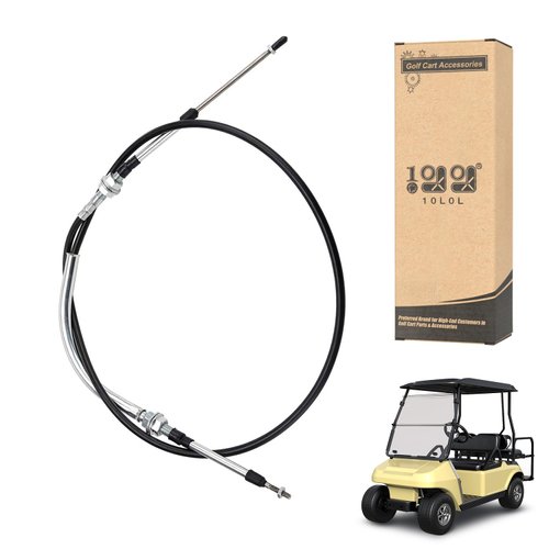 10L0L Golf Cart Forward/Reverse Transmission Shift Cable for Club Car DS 1998 up,Replaces OEM#101951501,103379501, 68.5″Long