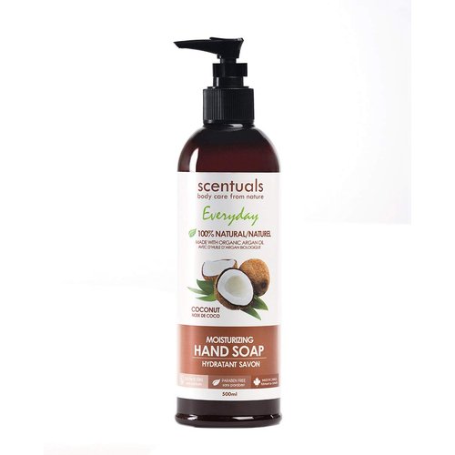 Scentuals Natural Liquid Hand Soap, Coconut, 19.2 Ounce