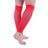 Doc Miller Calf Compression Sleeve Men and Women - 20-30mmHg Shin Splint Compression Sleeve Recover Varicose Veins, Torn Calf and Pain Relief - 1 Pair Calf Sleeves Red Color - Small Size