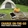 DEWALT 12V/20V MAX* USB Charger, Tool Only (DCB090),Yellow