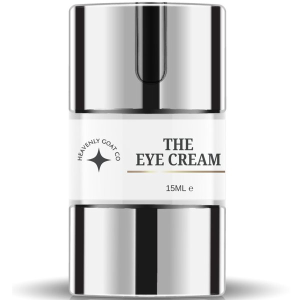 LuxeJoie Heavenly Goat | Goat Milk Eye Cream .5oz/15mL Unscented Fragrance-Free