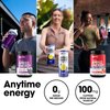 Optimum Nutrition Amino Energy - Pre Workout with Green Tea, BCAA, Amino Acids, Keto Friendly, Green Coffee Extract, Energy Powder - Concord Grape, 30 Servings