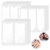 40 Sheets French Manicure Nail Stickers French Nail Tips Guides Self-Adhesive Nail Art Stickers French TipTool Nail Stickers Nail Line Guide for DIY Decoration Stencil Tools