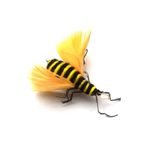 Kat Fly Cat Teaser Wand with 3 Bee Cat Teasers Refills - Purple Wand