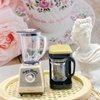 LUOZZY Mini Blender Toy for Kids, 2.16inch Tiny Toy Blender Dollhouse Accessories Smoothies Blender Toy Pretend Play Kitchen Appliances