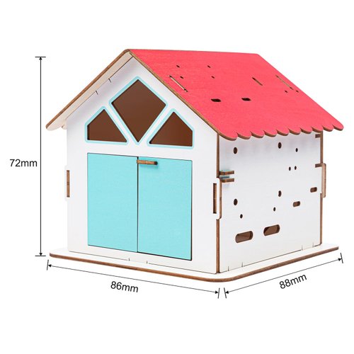 ELECFREAKS Smart Home Material Pack for Elecfreaks Sensors/Breakout Board/Servo (Not Include Sensors and microbit)