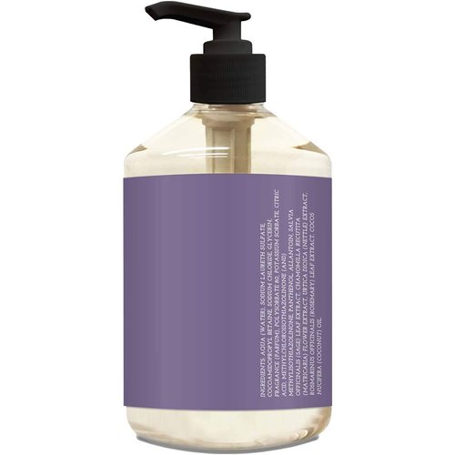 Olivia Care Liquid Hand Soap Lavender & Coconut. All Natural - Cleansing, Germ-Fighting, Moisturizing Hand Wash for Kitchen & Bathroom - Gentle, Mild & Natural Scented - 18.5 OZ
