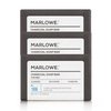 MARLOWE. No. 106 Charcoal Soap 7 oz (3 Bars) Body Bar Soap for Men, Cleansing, Purifying & Hydrating with Natural Extracts, Shea Butter, Olive Oil & Green Tea Extracts, Fresh Woodsy Scent