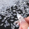 100pcs Shiny Zircon Nail Gems and Rhinestones for Nails 3D Nail Rhinestones and Charms Crystal Gems for Nails Pointed Bottom Nail Diamonds Rhinestones for Crafting Rhinestone Nail Jewels for Nail Art