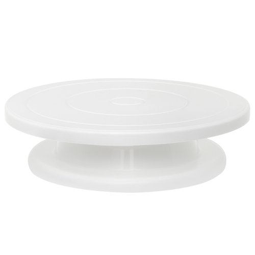 Ateco 608 11" Revolving Plastic Cake Turntable / Stand with Non-Slip Base