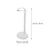 jarbins 4pcs Doll Stands White Doll Display Support Reusable Action Figure Display Stand Adjustable Doll Display Rack Stuffed Animal Stand Dollhouse Decor